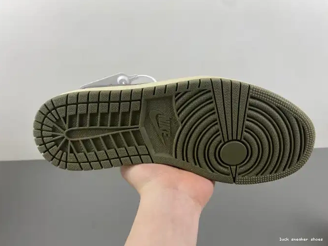 Reps LUCY DM7866-200 OG LOW JORDAN SCOTT 1 AIR X TRAVIS OLIVE MEDIUM 0617